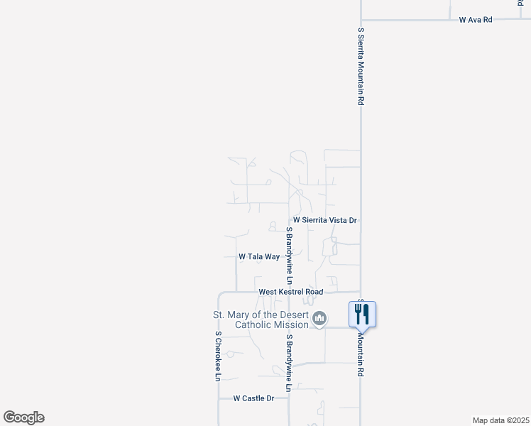 map of restaurants, bars, coffee shops, grocery stores, and more near 14475 West Applejack Road in Tucson