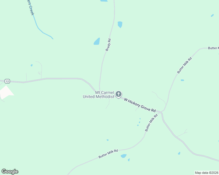 map of restaurants, bars, coffee shops, grocery stores, and more near 4564 West Hickory Grove Road in Letohatchee