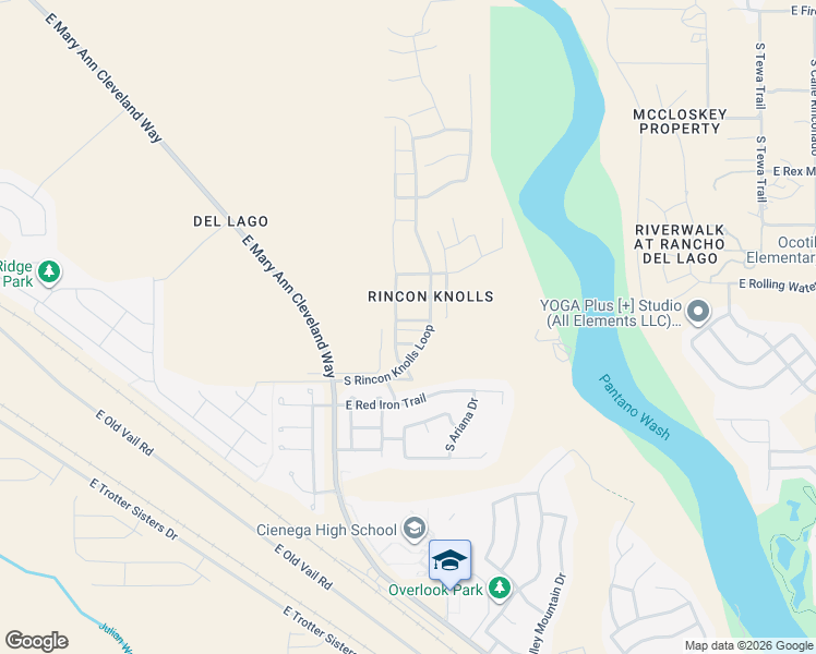 map of restaurants, bars, coffee shops, grocery stores, and more near 10425 South Cienega Knolls Loop in Vail
