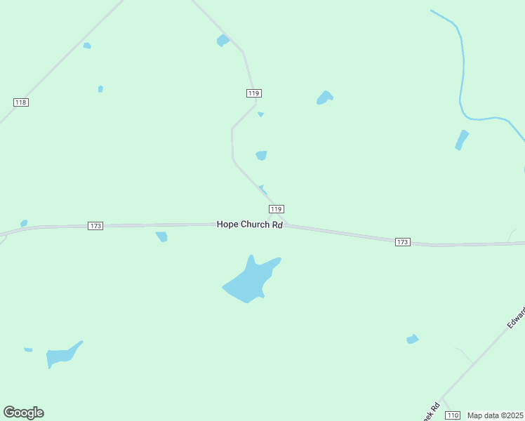 map of restaurants, bars, coffee shops, grocery stores, and more near 1042 Hope Church Road in Alamo