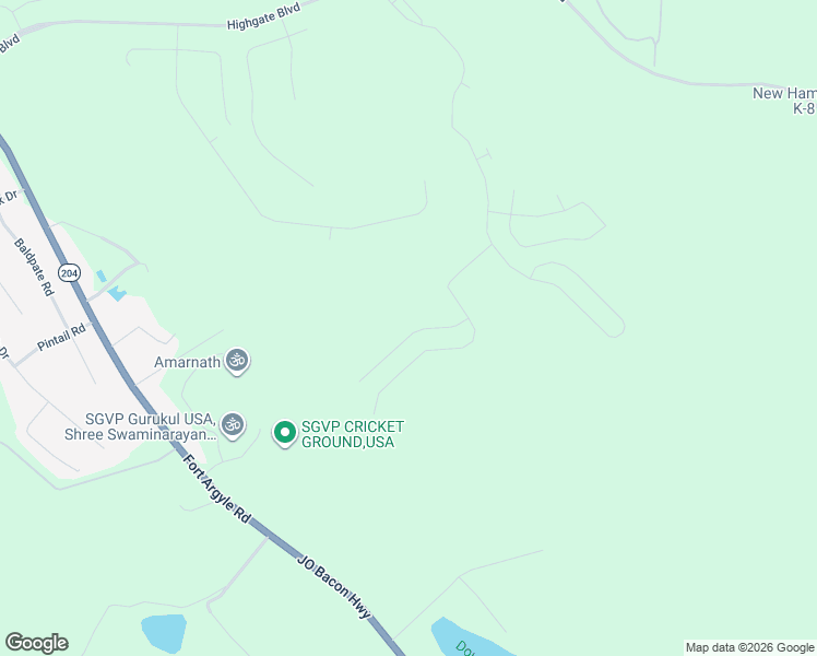 map of restaurants, bars, coffee shops, grocery stores, and more near 186 Woodthrush Lane in Bloomingdale