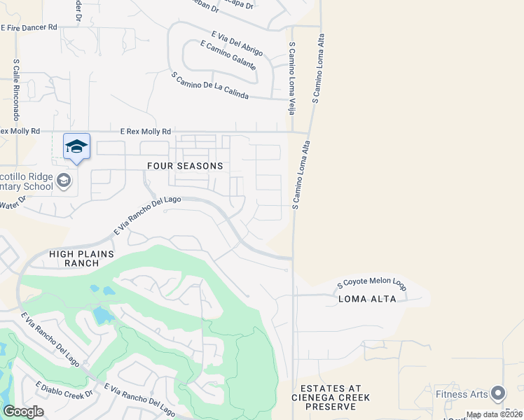 map of restaurants, bars, coffee shops, grocery stores, and more near 14216 East Axle Drive in Vail