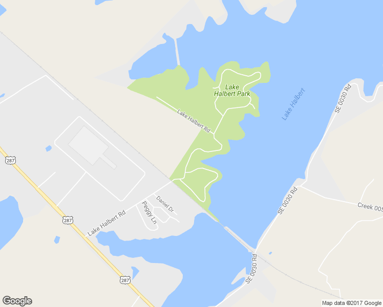 map of restaurants, bars, coffee shops, grocery stores, and more near Lake Halbert Road in Corsicana