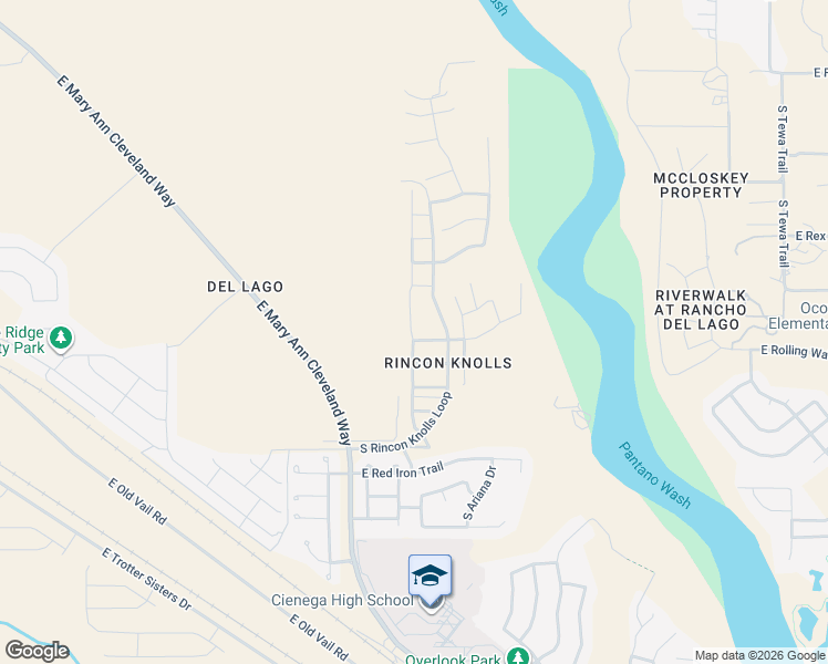 map of restaurants, bars, coffee shops, grocery stores, and more near 10264 South Cienega Knolls Loop in Vail