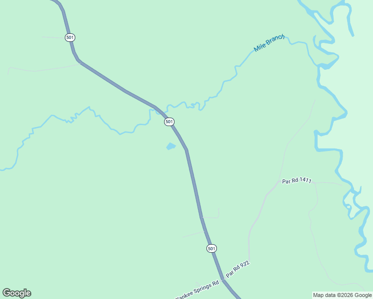 map of restaurants, bars, coffee shops, grocery stores, and more near Louisiana 501 in Goldonna