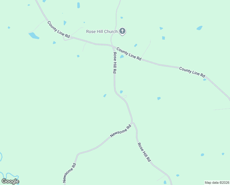 map of restaurants, bars, coffee shops, grocery stores, and more near 674 Rose Hill Road in Mendenhall