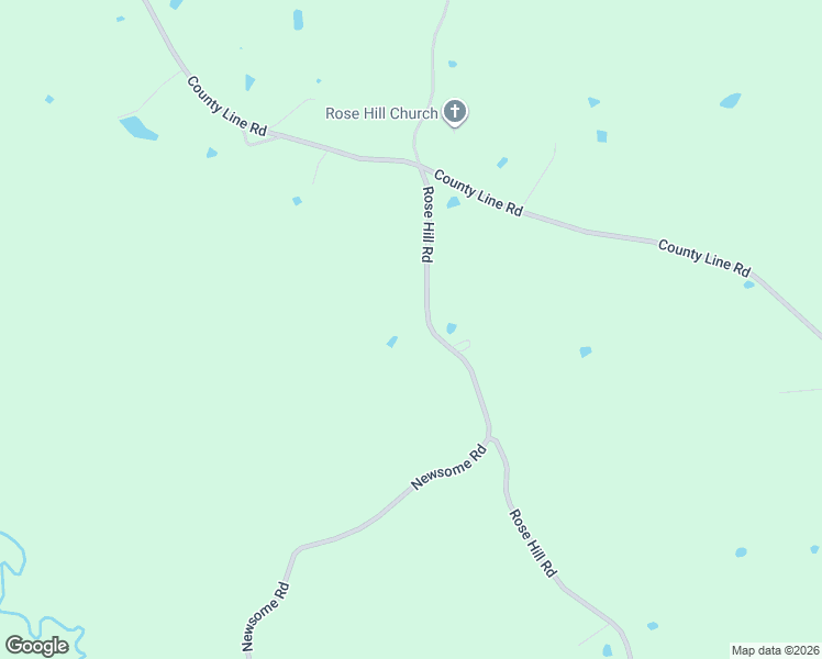 map of restaurants, bars, coffee shops, grocery stores, and more near 674 Rose Hill Road in Mendenhall