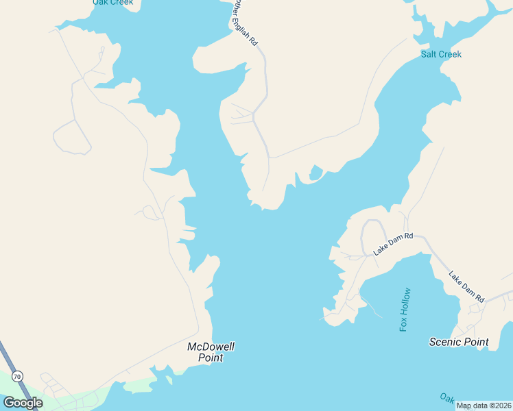 map of restaurants, bars, coffee shops, grocery stores, and more near 146 Lake Drive in Blackwell