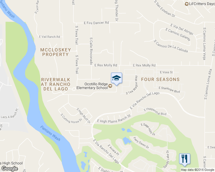map of restaurants, bars, coffee shops, grocery stores, and more near 10170 S White Lightning Ln in Vail