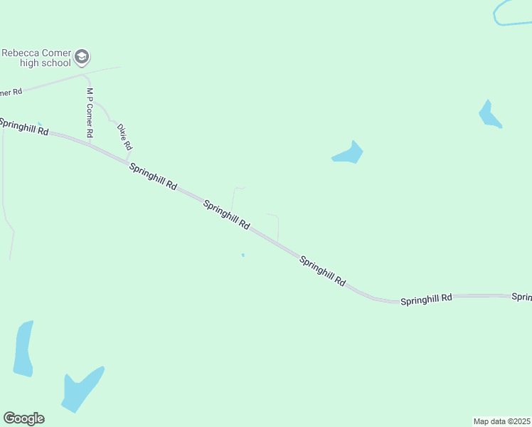 map of restaurants, bars, coffee shops, grocery stores, and more near 98 Pinehill Road in Eufaula