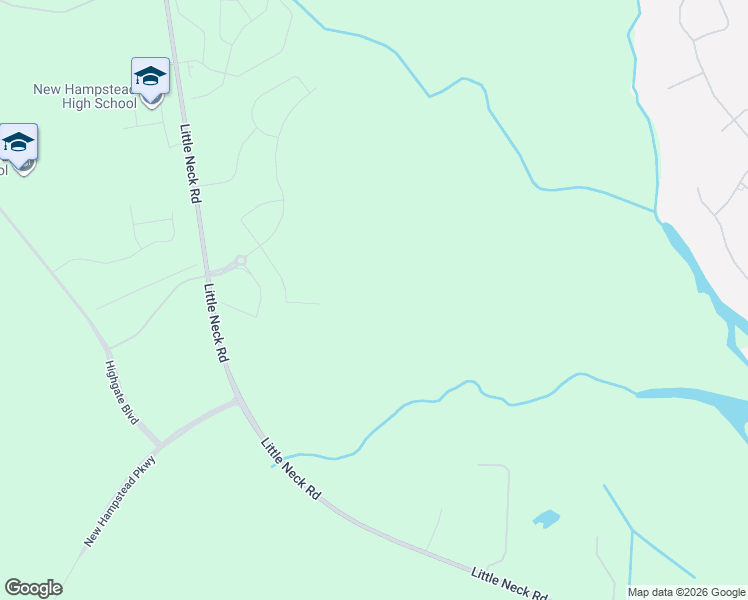 map of restaurants, bars, coffee shops, grocery stores, and more near Little Neck Road in Bloomingdale