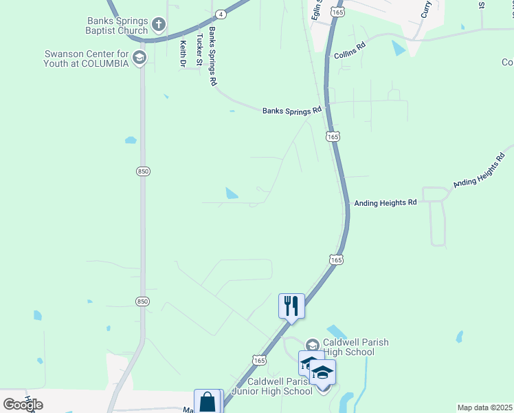 map of restaurants, bars, coffee shops, grocery stores, and more near 212-1918 Old Alexandria Road in Columbia
