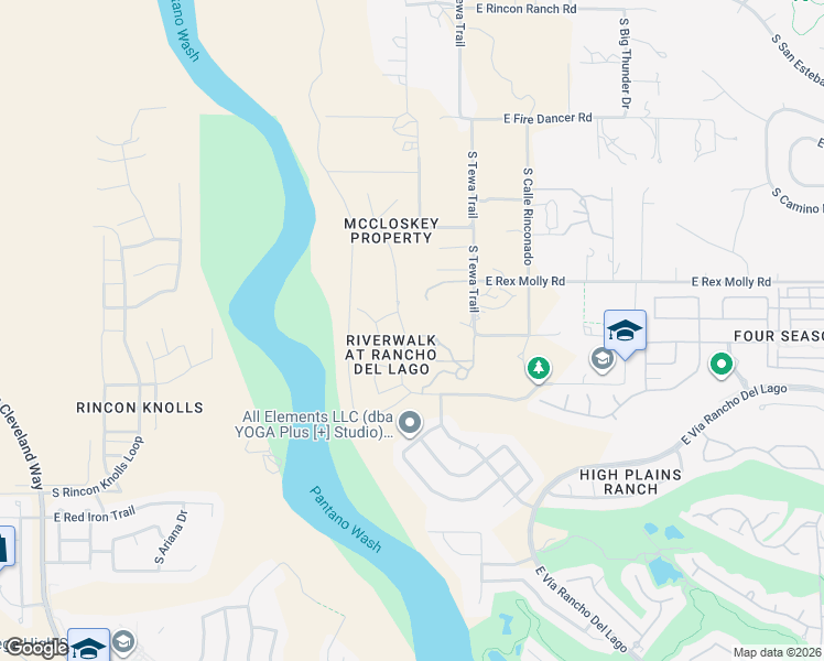 map of restaurants, bars, coffee shops, grocery stores, and more near 10149 South Rolling Water Drive in Vail