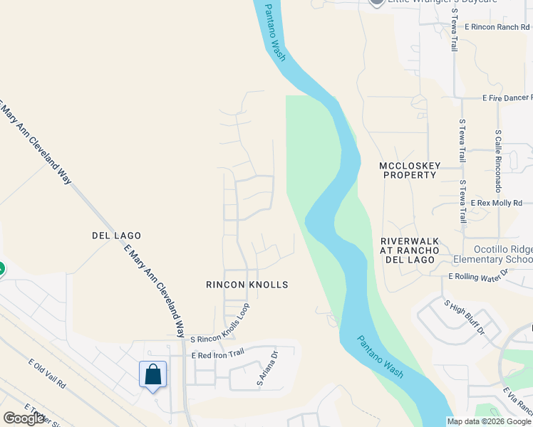 map of restaurants, bars, coffee shops, grocery stores, and more near 12794 East Tortoise Pointe Drive in Vail