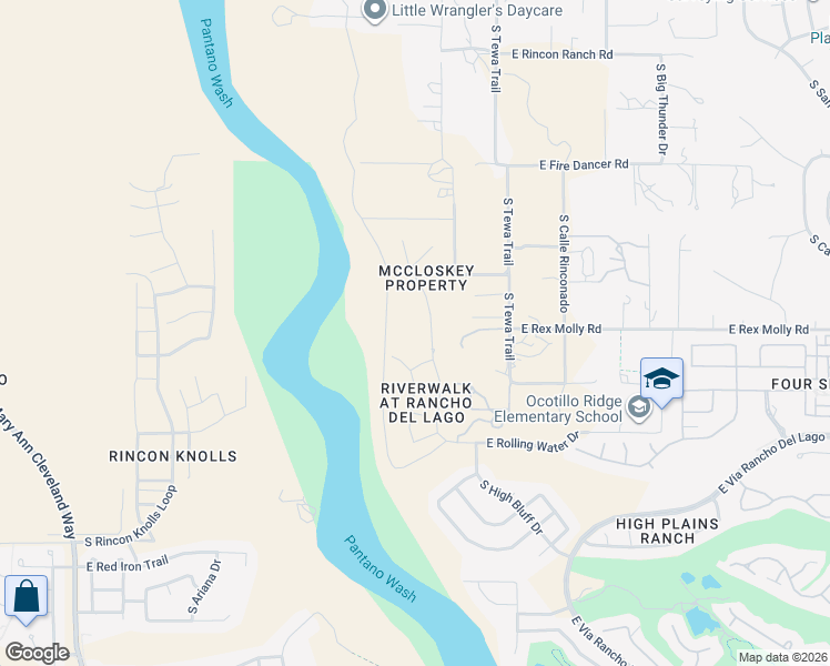map of restaurants, bars, coffee shops, grocery stores, and more near 9990 South Rolling Water Drive in Vail
