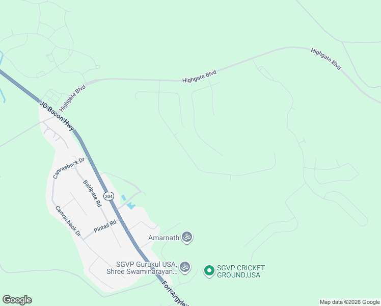 map of restaurants, bars, coffee shops, grocery stores, and more near Unnamed Road in Bloomingdale
