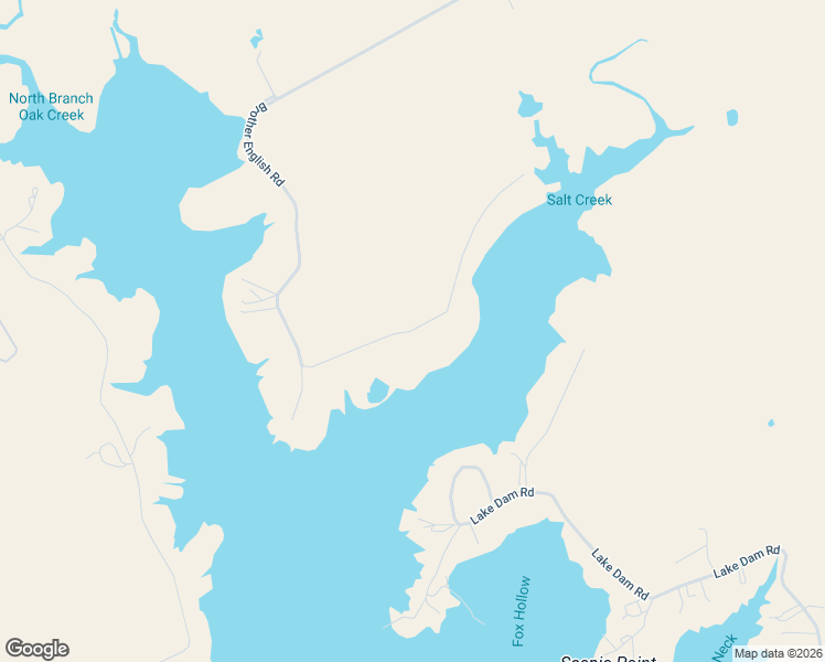 map of restaurants, bars, coffee shops, grocery stores, and more near Brother English Road in Blackwell