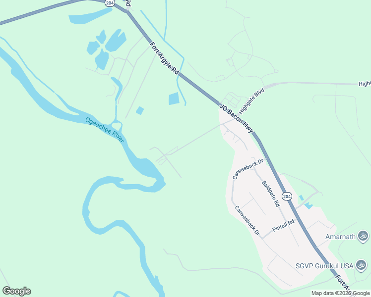 map of restaurants, bars, coffee shops, grocery stores, and more near 149 Middle Landing Road in Bloomingdale