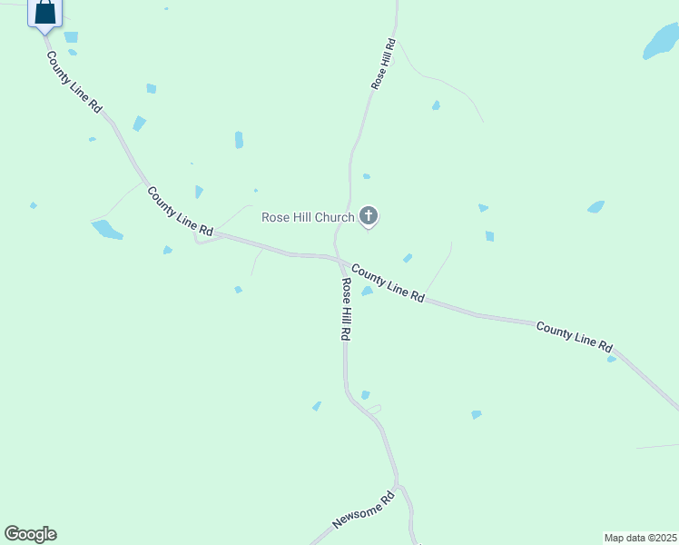 map of restaurants, bars, coffee shops, grocery stores, and more near 604 Rose Hill Road in Mendenhall