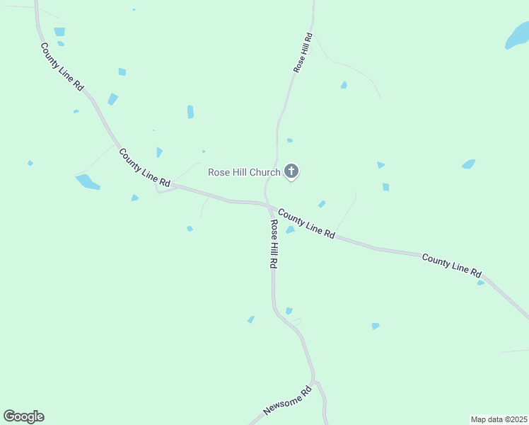 map of restaurants, bars, coffee shops, grocery stores, and more near 604 Rose Hill Road in Mendenhall