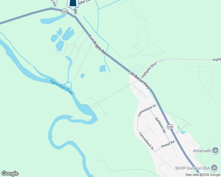 map of restaurants, bars, coffee shops, grocery stores, and more near 149 Middle Landing Road in Bloomingdale