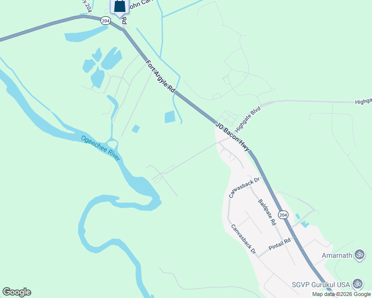 map of restaurants, bars, coffee shops, grocery stores, and more near 149 Middle Landing Road in Bloomingdale