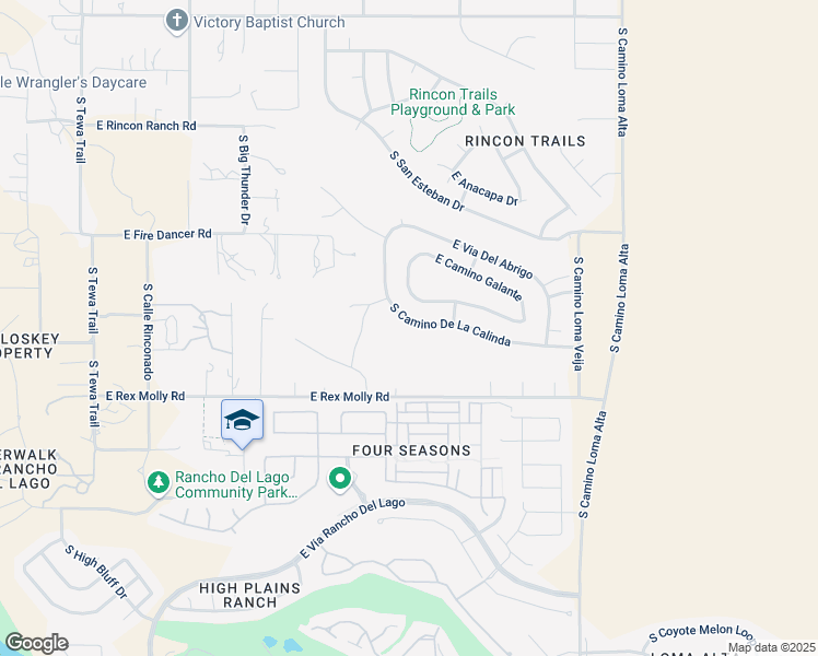 map of restaurants, bars, coffee shops, grocery stores, and more near 9882 South Camino De La Calinda in Vail