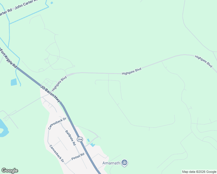 map of restaurants, bars, coffee shops, grocery stores, and more near Middle Landing Road in Bloomingdale