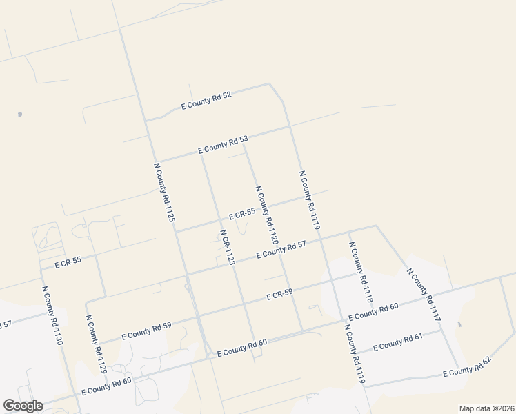 map of restaurants, bars, coffee shops, grocery stores, and more near 6806 East County Road 55 in Midland