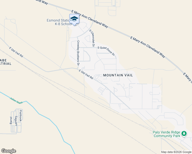 map of restaurants, bars, coffee shops, grocery stores, and more near 11281 East Old Vail Road in Tucson