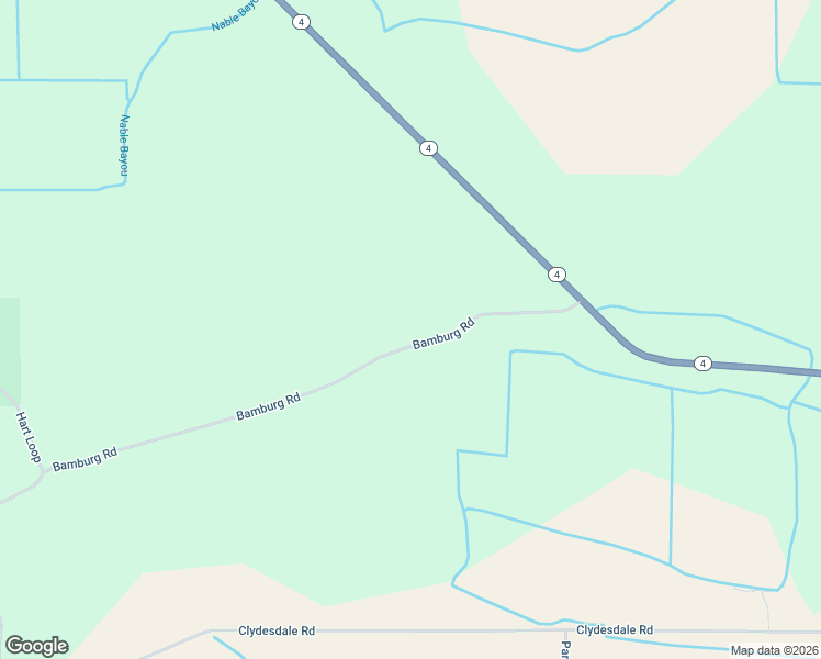 map of restaurants, bars, coffee shops, grocery stores, and more near 210 Bamburg Road in Newellton
