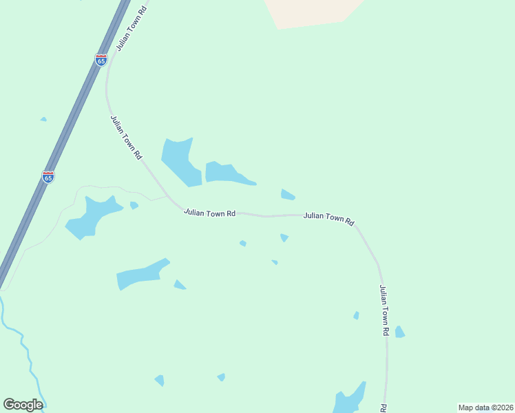 map of restaurants, bars, coffee shops, grocery stores, and more near Julian Town Road in Letohatchee