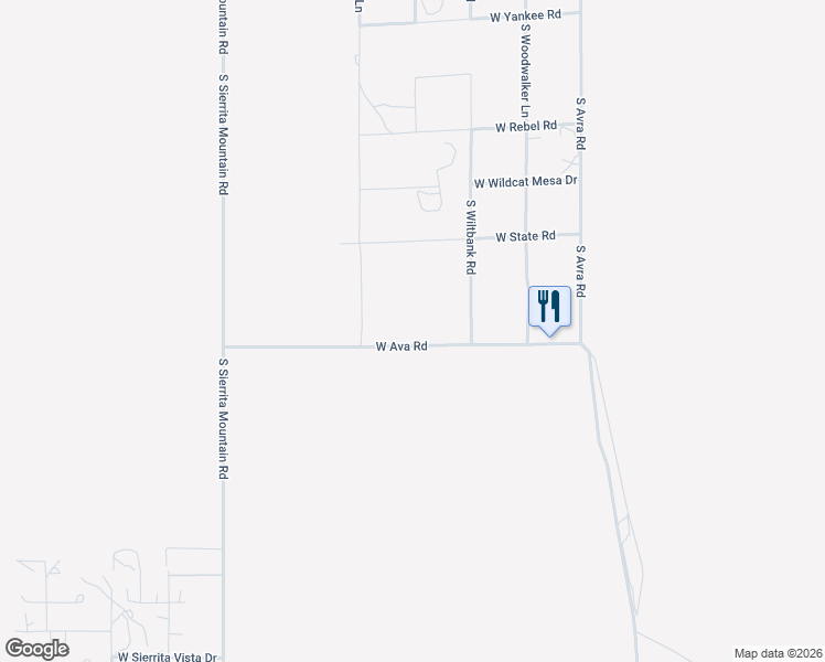 map of restaurants, bars, coffee shops, grocery stores, and more near 13700 West Ava Road in Tucson