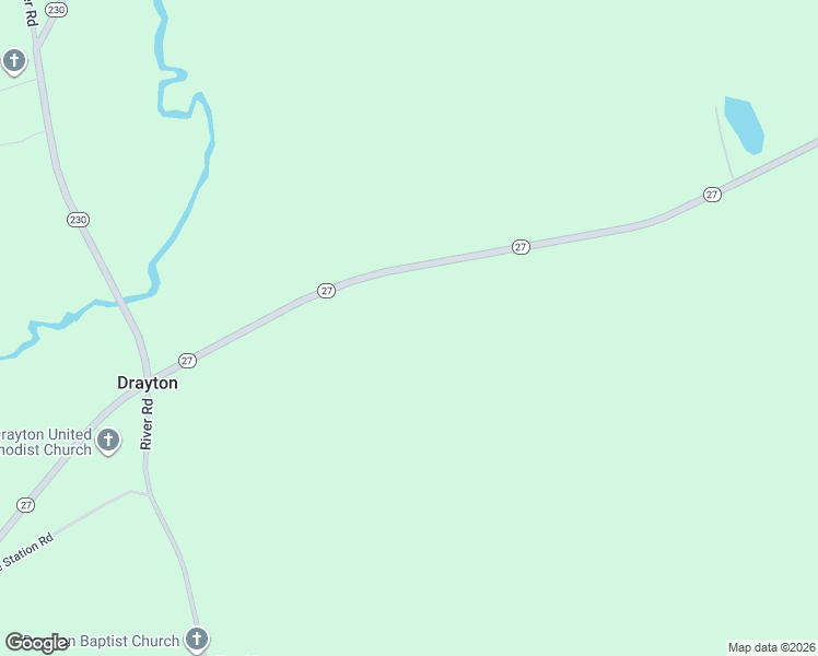 map of restaurants, bars, coffee shops, grocery stores, and more near 23165 Georgia 27 in Vienna