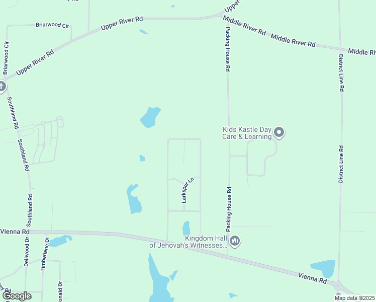 map of restaurants, bars, coffee shops, grocery stores, and more near 111 Honeysuckle Court in Americus