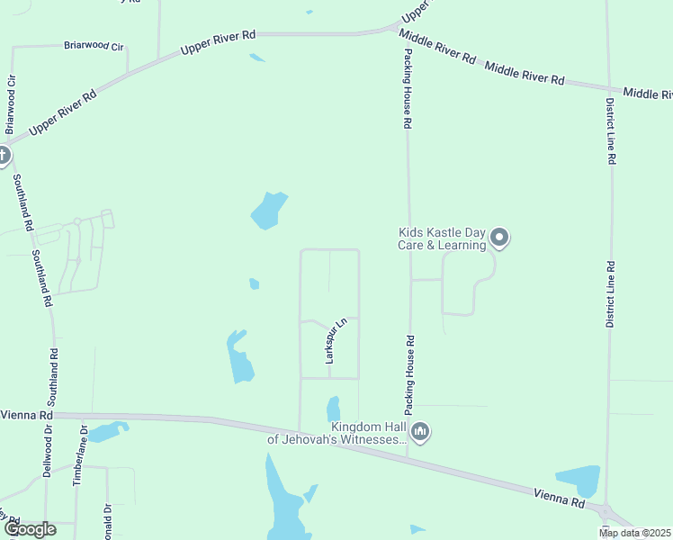 map of restaurants, bars, coffee shops, grocery stores, and more near 111 Honeysuckle Court in Americus