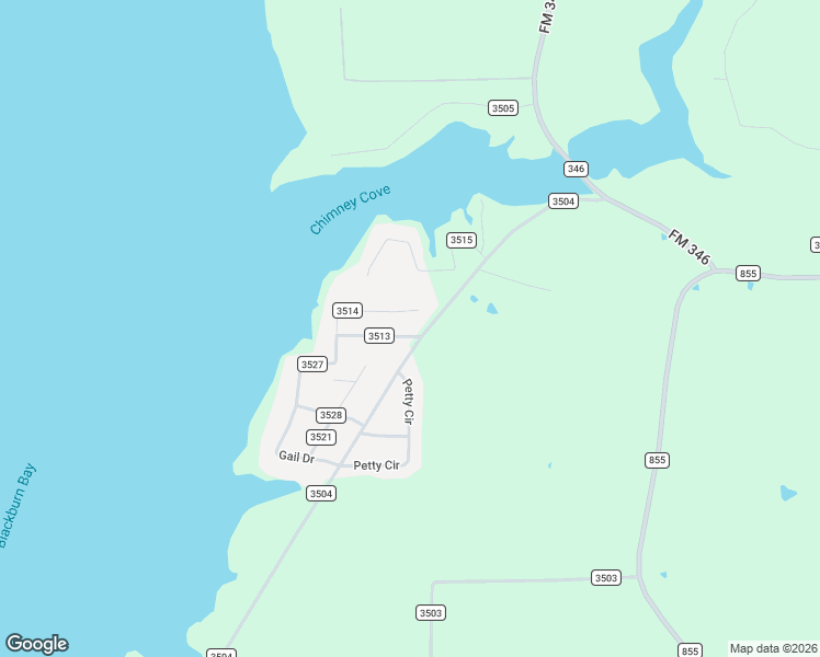 map of restaurants, bars, coffee shops, grocery stores, and more near 620 County Road 3504 in Bullard