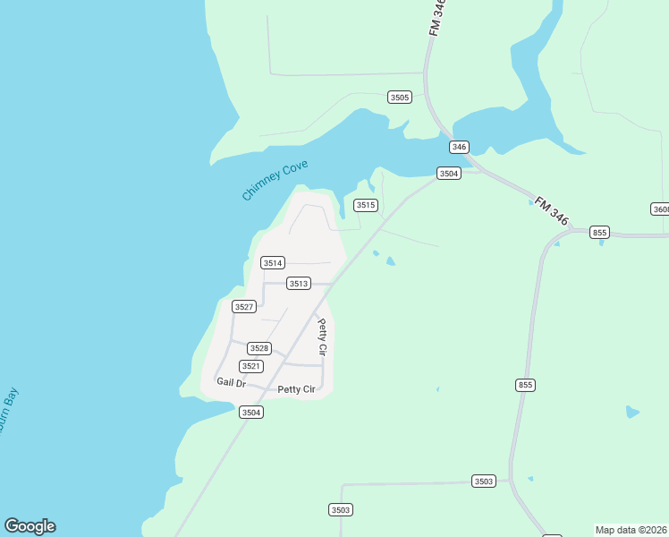 map of restaurants, bars, coffee shops, grocery stores, and more near 620 County Road 3504 in Bullard