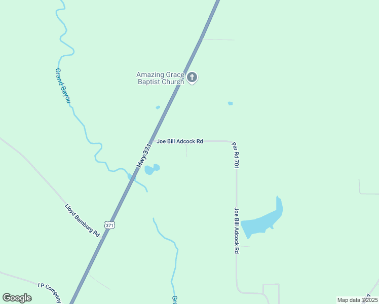 map of restaurants, bars, coffee shops, grocery stores, and more near 136 Par Road 701 in Coushatta