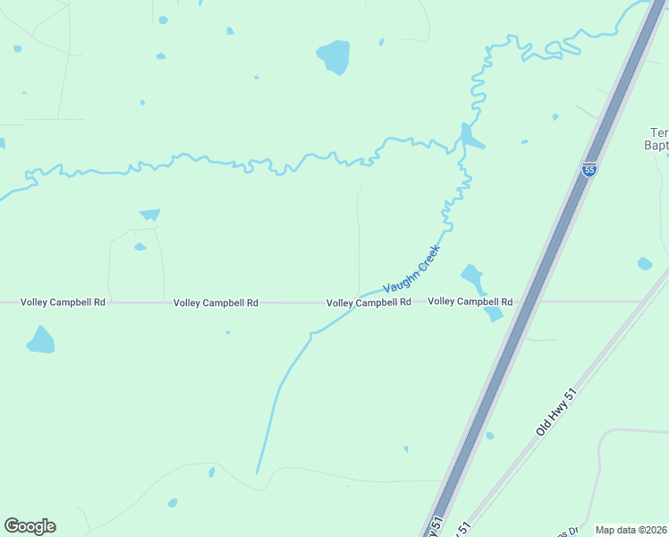 map of restaurants, bars, coffee shops, grocery stores, and more near 3340 Volley Campbell Road in Terry