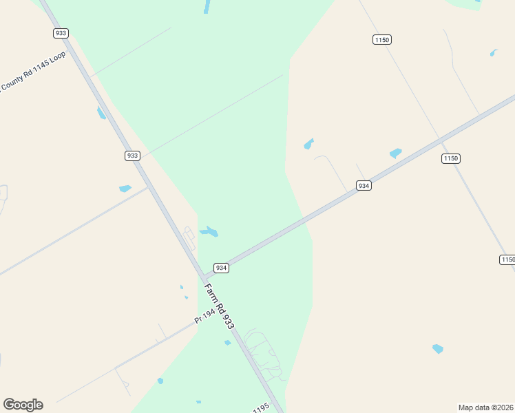 map of restaurants, bars, coffee shops, grocery stores, and more near 193 Farm to Market Road 934 in Blum