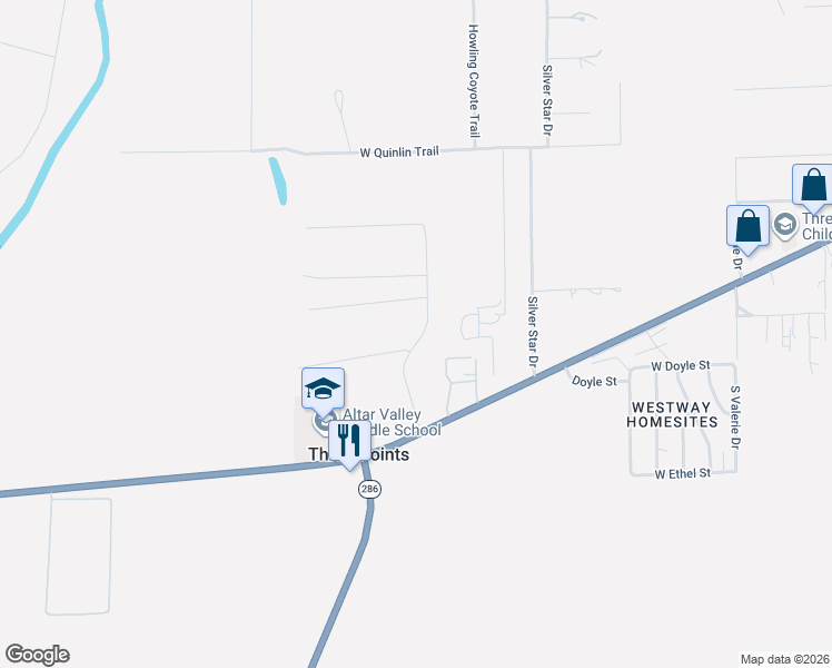 map of restaurants, bars, coffee shops, grocery stores, and more near 9240 South Honeysuckle Farm Trail in Tucson