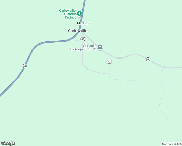 map of restaurants, bars, coffee shops, grocery stores, and more near 444 County Road 47 in Dallas County