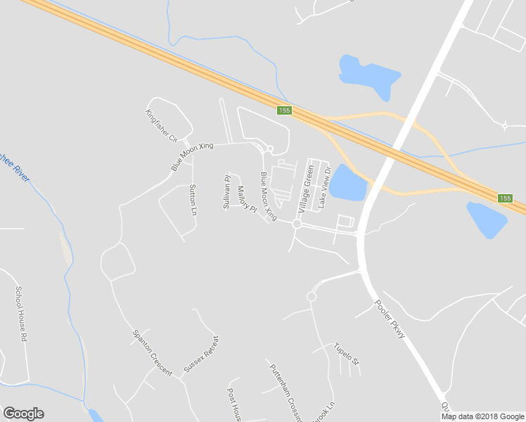 map of restaurants, bars, coffee shops, grocery stores, and more near 102 Mallory Place in Pooler