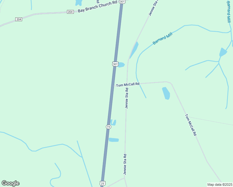 map of restaurants, bars, coffee shops, grocery stores, and more near 1720 U.S. 301 in Claxton