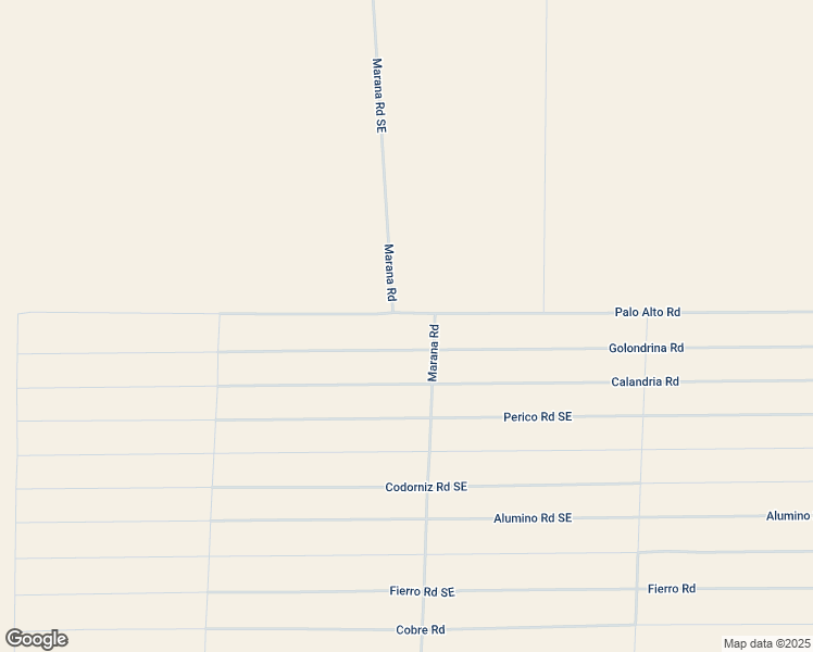 map of restaurants, bars, coffee shops, grocery stores, and more near Palo Alto Road in Deming