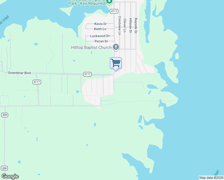 map of restaurants, bars, coffee shops, grocery stores, and more near 24531 Buzz Free Lane in Frankston