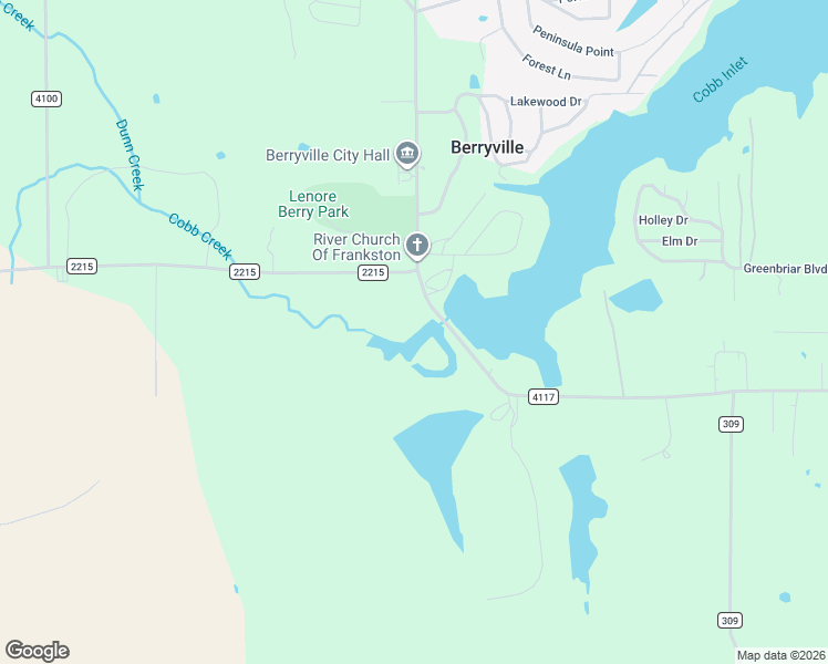 map of restaurants, bars, coffee shops, grocery stores, and more near in Berryville