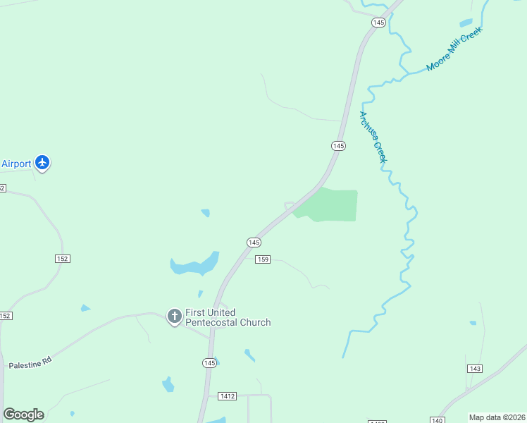 map of restaurants, bars, coffee shops, grocery stores, and more near 3237 Mississippi 145 in Quitman