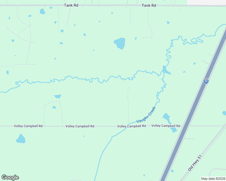 map of restaurants, bars, coffee shops, grocery stores, and more near 3148 Volley Campbell Road in Terry